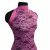 Кружевное полотно стрейч XD-WINE, 100 гр/м2, шир.150см, цвет розовый - купить в Новочеркасске. Цена 1 851.10 руб.