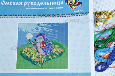 ОМБН-2 Набор для вышивания (бисер+мулине) - купить в Новочеркасске. Цена: 197.50 руб.