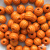 0309-Бусины деревянные "ОмТекс", 16 мм, упак.50+/-3шт, цв.003-оранжевый - купить в Новочеркасске. Цена: 62.22 руб.