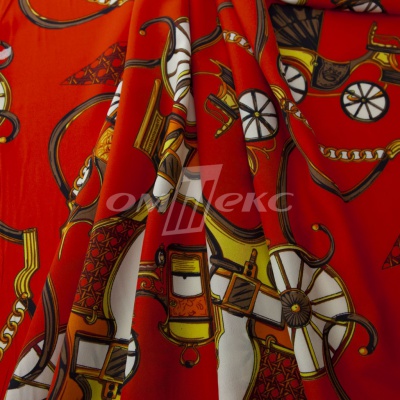 Плательная ткань "Фламенко" 16.1, 80 гр/м2, шир.150 см, принт этнический - купить в Новочеркасске. Цена 241.49 руб.
