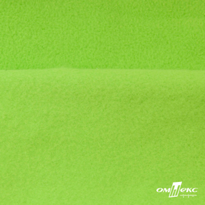 Флис DTY 15-0146, 240 г/м2, шир. 150 см, цвет зеленая свежесть - купить в Новочеркасске. Цена 640.46 руб.