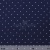 Креп стрейч Амузен, 85 г/м2, 19-3920 (т. синий)/белый мелкий горох, шир.150 см - купить в Новочеркасске. Цена 220.50 руб.