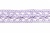 Тесьма кружевная 0621-1855, шир. 18 мм/уп. 20+/-1 м, цвет 107-фиолет - купить в Новочеркасске. Цена: 466.97 руб.