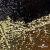 Трикотажное полотно, Сетка с пайетками, шир.130 см, #315, цв.-чёрный/золото - купить в Новочеркасске. Цена 693.39 руб.