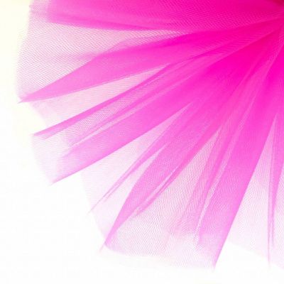 Фатин матовый 16-31, 12 гр/м2, шир.300см, цвет барби розовый - купить в Новочеркасске. Цена 100.92 руб.