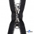 Молнии металл ТИТАН, звено никель т-8 (2 сл), разъемные 90 см - черные "ОмТекс" - купить в Новочеркасске. Цена: 162.99 руб.