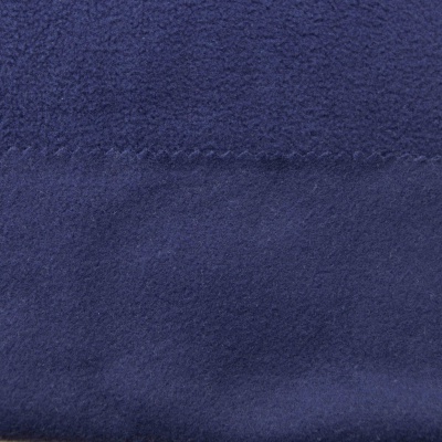 Флис DTY 19-3920, 180 г/м2, шир. 150 см, цвет т.синий - купить в Новочеркасске. Цена 646.04 руб.