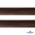 Кант атласный 074, шир. 12 мм (в упак. 65,8 м), цвет коричневый - купить в Новочеркасске. Цена: 237.16 руб.