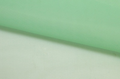 Портьерный капрон 13-6009, 47 гр/м2, шир.300см, цвет св.зелёный - купить в Новочеркасске. Цена 143.68 руб.
