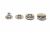 Кнопка металлическая "Альфа" с пружиной, 15 мм (уп. 720+/-20 шт), цвет никель - купить в Новочеркасске. Цена: 1 466.73 руб.