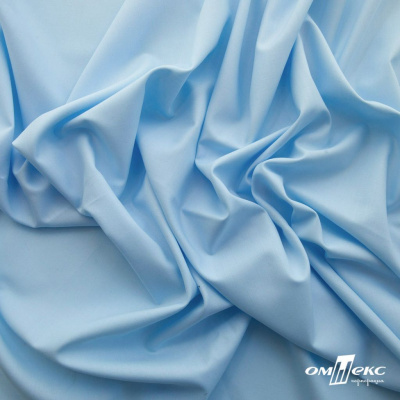 Ткань сорочечная Илер 100%полиэстр, 120 г/м2 ш.150 см, цв.голубой - купить в Новочеркасске. Цена 290.24 руб.