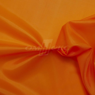 Ткань  подкладочная, Таффета 170Т цвет оранжевый 021С, шир. 150 см - купить в Новочеркасске. Цена 43.06 руб.