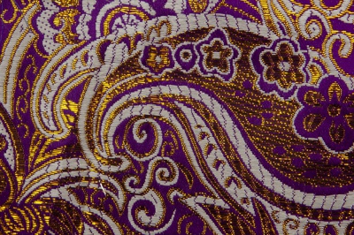 Ткань костюмная жаккард №9, 140 гр/м2, шир.150см, цвет фиолет - купить в Новочеркасске. Цена 387.20 руб.