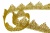 Тесьма металлизированная 8204, шир. 40 мм/уп. 13,7+/-1 м, цвет золото - купить в Новочеркасске. Цена: 420.42 руб.