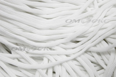Шнур Т-02 (4с2) мелкое плетение 4мм 100 м белый - купить в Новочеркасске. Цена: 2.50 руб.