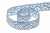 Тесьма кружевная 0621-1346А, шир. 13 мм/уп. 20+/-1 м, цвет 132-голубой - купить в Новочеркасске. Цена: 569.26 руб.