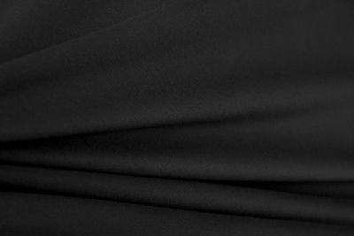 Трикотаж "Grange" BLACK 1# (2,38м/кг), 280 гр/м2, шир.150 см, цвет чёрно-серый - купить в Новочеркасске. Цена 870.01 руб.