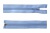 Спиральная молния Т5 351, 75 см, автомат, цвет св.голубой - купить в Новочеркасске. Цена: 16.28 руб.