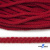 Шнур плетеный d-6 мм, круглый 70% хлопок 30% полиэстер, уп.90+/-1 м, цв.1064-красный - купить в Новочеркасске. Цена: 588 руб.