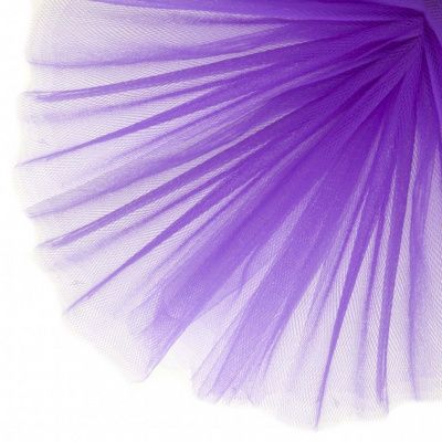 Фатин матовый 16-85, 12 гр/м2, шир.300см, цвет фиолетовый - купить в Новочеркасске. Цена 97.30 руб.