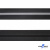 Рулонная молния с покрытием PVC спираль тип 3 (упак.270м) -черная с полосой СВО - купить в Новочеркасске. Цена: 12.74 руб.