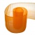 Лента капроновая "Гофре", шир. 110 мм/уп. 50 м, цвет оранжевый - купить в Новочеркасске. Цена: 26.93 руб.