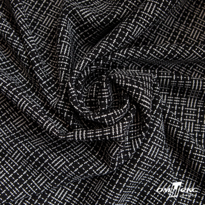 Ткань костюмная "Гарсия" 80% P, 18% R, 2% S, 335 г/м2, шир.150 см, Цвет черный - купить в Новочеркасске. Цена 669.66 руб.