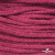 Шнур плетеный d-6 мм, 70% хлопок 30% полиэстер, уп.90+/-1 м, цв.1068-фуксия - купить в Новочеркасске. Цена: 588 руб.