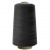 Швейные нитки (армированные) 28S/2, нам. 2 500 м, цвет чёрный - купить в Новочеркасске. Цена: 139.91 руб.