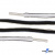 Шнурки #4-27, круглые 130 см, двухцветные (черно/белый) - купить в Новочеркасске. Цена: 47.04 руб.