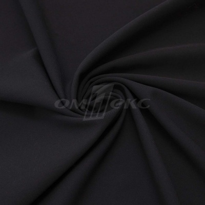 Ткань костюмная "Меган", 78%P 18%R 4%S, 205 г/м2 ш.150 см, цв-черный (Black) - купить в Новочеркасске. Цена 392.32 руб.