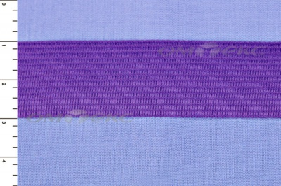 Окантовочная тесьма №0225, шир. 22 мм (в упак. 100 м), цвет фиолет - купить в Новочеркасске. Цена: 271.60 руб.