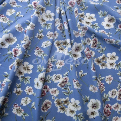 Плательная ткань "Фламенко" 12.1, 80 гр/м2, шир.150 см, принт растительный - купить в Новочеркасске. Цена 241.49 руб.