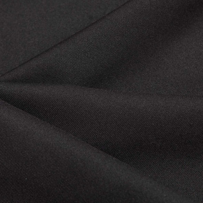 Ткань костюмная 21010 2044, 225 гр/м2, шир.150см, цвет черный - купить в Новочеркасске. Цена 394.71 руб.