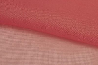 Портьерный капрон 15-1621, 47 гр/м2, шир.300см, цвет т.розовый - купить в Новочеркасске. Цена 138.67 руб.