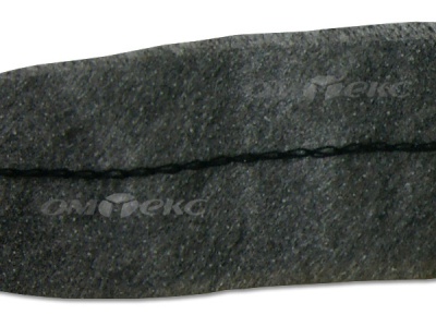 WS7225-прокладочная лента усиленная швом для подгиба 30мм-графит (50м) - купить в Новочеркасске. Цена: 16.97 руб.