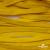 Шнур плетеный (плоский) d-12 мм, (уп.90+/-1м), 100% полиэстер, цв.269 - жёлтый - купить в Новочеркасске. Цена: 8.62 руб.