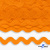 Тесьма вьюнчик 0381-0080, 8 мм/упак.33+/-1м, цвет 9511-оранжевый - купить в Новочеркасске. Цена: 107.26 руб.
