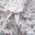 Ткань Муслин принт, 100% хлопок, 125 гр/м2, шир. 140 см, #2308 цв. 6 белый с цветком - купить в Новочеркасске. Цена 413.11 руб.