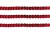 Пайетки "ОмТекс" на нитях, SILVER-BASE, 6 мм С / упак.73+/-1м, цв. 3 - красный - купить в Новочеркасске. Цена: 468.37 руб.