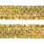 Тесьма с пайетками D16, шир. 35 мм/уп. 25+/-1 м, цвет золото - купить в Новочеркасске. Цена: 1 281.60 руб.