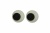 Глазки для игрушек, круглые, с бегающими зрачками, 18 мм/упак.20+/-2 шт, цв. -черно-белые - купить в Новочеркасске. Цена: 25.40 руб.