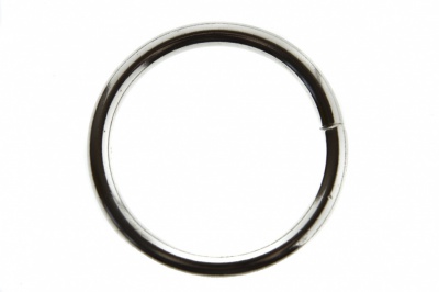 Кольцо металлическое d-38 мм, цв.-никель - купить в Новочеркасске. Цена: 4.89 руб.