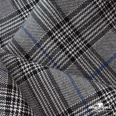 Ткань костюмная "Клер" 80% P, 16% R, 4% S, 200 г/м2, шир.150 см,#3 цв-серый/синий - купить в Новочеркасске. Цена 412.02 руб.