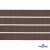 Репсовая лента 005, шир. 6 мм/уп. 50+/-1 м, цвет коричневый - купить в Новочеркасске. Цена: 88.45 руб.
