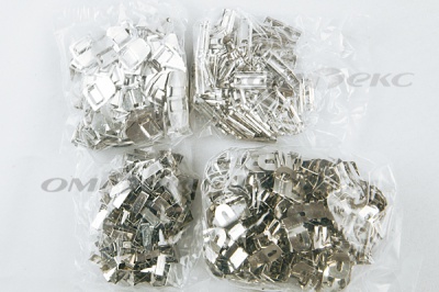 Крючки брючные 4 шипа "Стром" 144 шт. никель - купить в Новочеркасске. Цена: 383.97 руб.