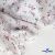 Ткань Муслин принт, 100% хлопок, 125 гр/м2, шир. 140 см, #2308 цв. 6 белый с цветком - купить в Новочеркасске. Цена 413.11 руб.