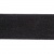 Лента бархатная нейлон, шир.25 мм, (упак. 45,7м), цв.03-черный - купить в Новочеркасске. Цена: 800.84 руб.