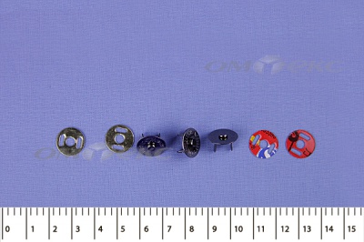 Кнопки магнитные МКМ-02, диам. 18 мм, чёрный никель - купить в Новочеркасске. Цена: 14.49 руб.