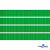 Репсовая лента 019, шир. 6 мм/уп. 50+/-1 м, цвет зелёный - купить в Новочеркасске. Цена: 87.54 руб.